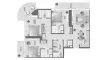 3 bedrooms Apartment floor plan «3BR» in DWTN Residences