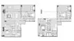 4 bedrooms Duplex floor plan «DUPLEX 4BR» in Kempinski Marina Residences
