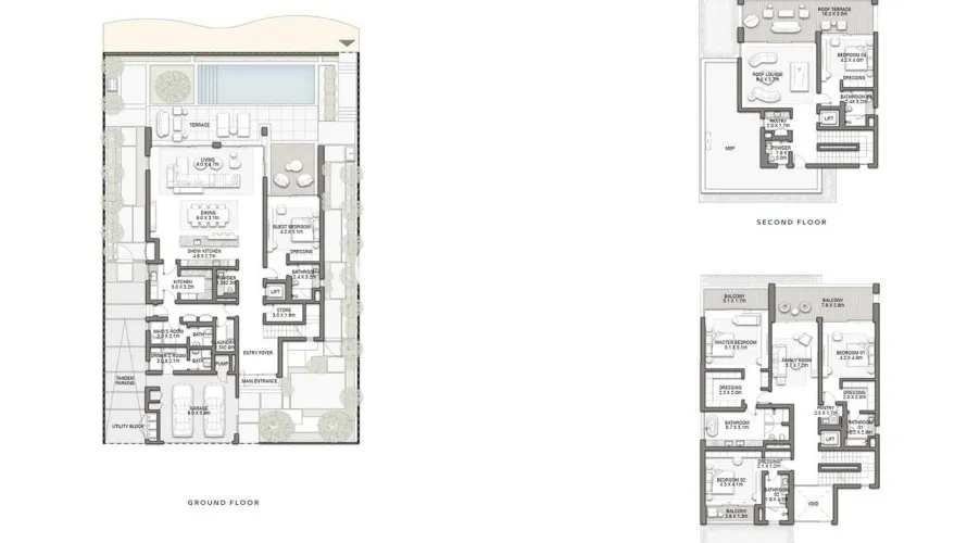 5 bedrooms villa for sale, Palm Jebel Ali, Dubai, UAE No. 3816 № 7