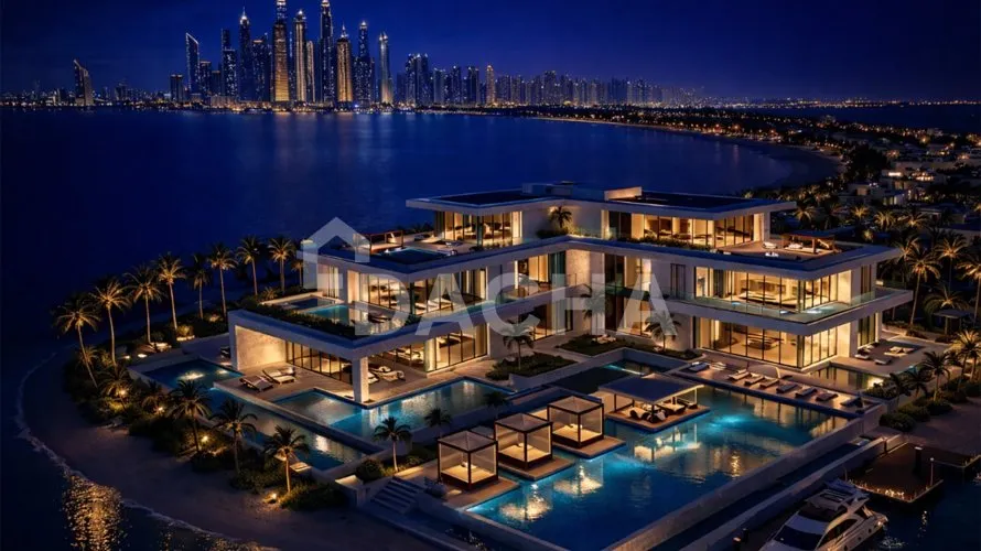 7 bedrooms villa for sale, Palm Jebel Ali, Dubai, UAE No. 3813 № 1