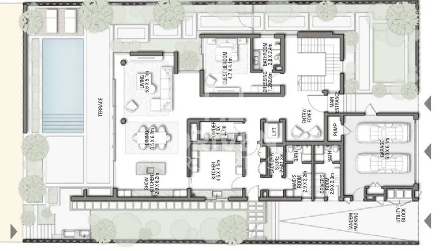 5 bedrooms villa for sale, Palm Jebel Ali, Dubai, UAE No. 4491 № 9